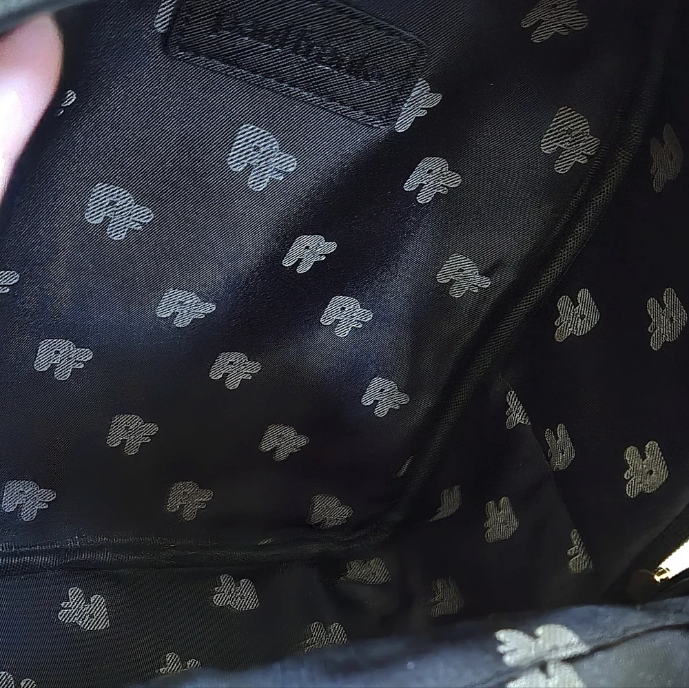 Paul Frank🐵 Backpack🎒 with Furry Pompom Bag Charm - NWT